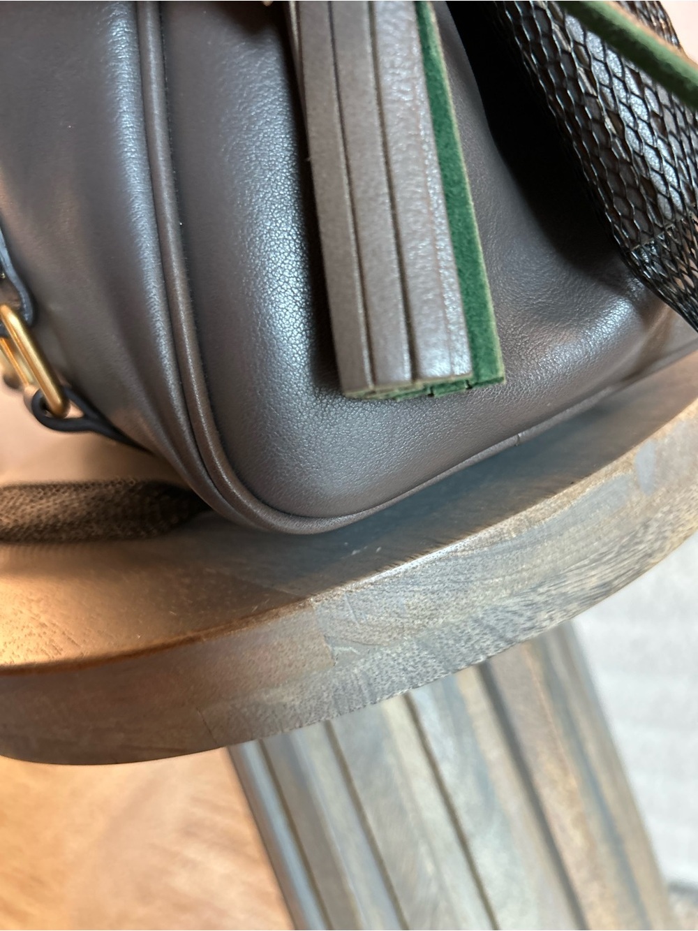 Dooney and Bourke Florentine Mini Satchel in CHARCOAL - Picture 15 of 15